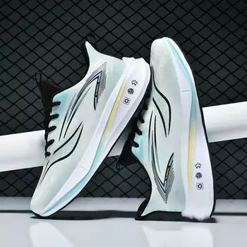 Мужская спортивная обувь, кроссовки для бега на всю длину из углеродного волокна, мужские кроссовки для марафона с амортизацией, кроссовки для легкой атлетики и тренировок 39