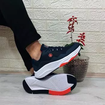 Мужская спортивная обувь Lumberjack Argy темно-оранжевая из пены с эффектом памяти