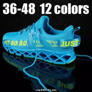 Мужская спортивная обувь, модные дышащие износостойкие кроссовки 48
