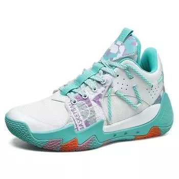 Мужская спортивная обувь Новое поступление Баскетбольные кроссовки для мужчин Дышащая удобная спортивная обувь Унисекс Женские тренировочные спортивные кроссовки Мужские размеры 36-45 36