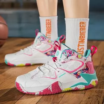 Мужская спортивная обувь Новые профессиональные баскетбольные кроссовки Мужчины Женщины Дизайнерская баскетбольная спортивная обувь Мужская нескользящая спортивная обувь Кроссовки Мужские 35