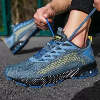 Мужская спортивная обувь, повседневные кроссовки, кроссовки, большие размеры 39-47 39 синий