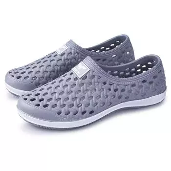 Мужская спортивная обувь, рабочая обувь для воды, противоскользящие и дышащие пластиковые бахилы, туфли на плоской подошве, сандалии, бесплатная доставка, низкая цена 43