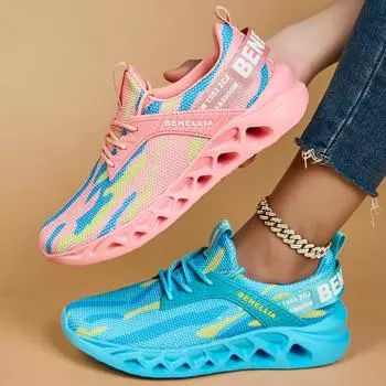 Мужская спортивная обувь с принтом, женская уличная обувь, унисекс, кроссовки для бега, обувь для студентов, большие размеры, обувь для пар EU: 39