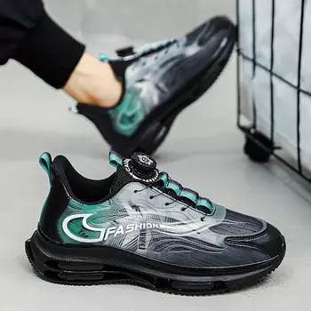 Мужская спортивная обувь, женские белые кроссовки для бега, студенческие цветные, толстая подошва, увеличивающая рост, пара, унисекс, баскетбольная обувь, большой размер EU: 39 зелёный
