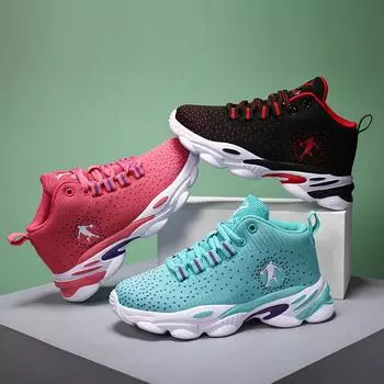 Мужская спортивная обувь Женские кроссовки Сетчатые кроссовки Женские баскетбольные туфли на плоской подошве Легкие мягкие кроссовки Дышащая обувь Баскетбольные туфли 40 чёрный