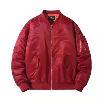 Мужская спортивная повседневная куртка Air Force с воротником-стойкой, большого размера S