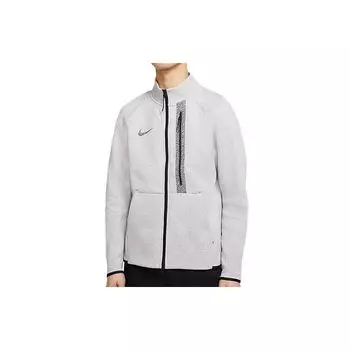 Мужская спортивная повседневная куртка с воротником-стойкой Nike, серая CJ4501-902 M