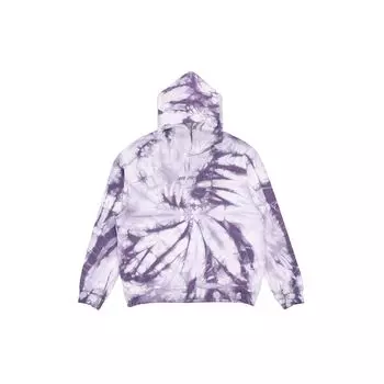 Мужская спортивная толстовка Air Jordan Tie-Dye с большим логотипом на спине фиолетового цвета DR2647-135 L