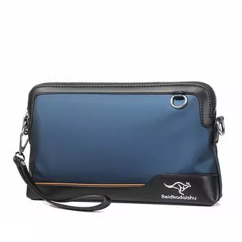 Мужская сумка большой емкости, повседневная косая ширина, портативная, ткань Оксфорд, маленькая квадратная сумка