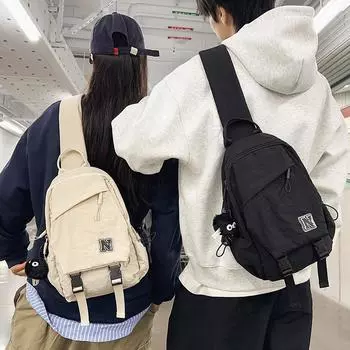 Мужская сумка через плечо большой емкости, женская сумка для путешествий на открытом воздухе из нейлона на молнии белый