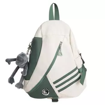 Мужская сумка через плечо большой вместимости для студентов, любителей велоспорта, спортивная сумка через плечо зелёный