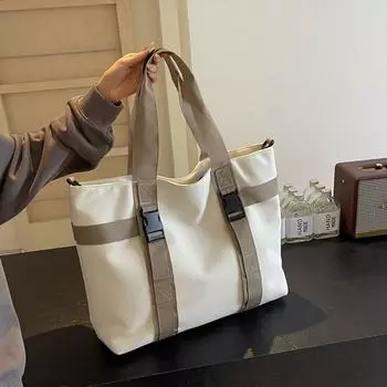 Мужская сумка через плечо большой вместимости для деловых поездок, поездок на работу, модной и стильной цветовой гаммы, переноски в классе студентки