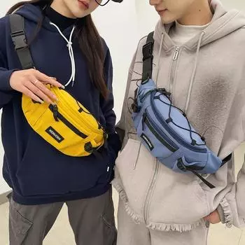 Мужская сумка через плечо для пары, сумка через плечо, женская нагрудная сумка, уличная сумка для мобильного телефона жёлтый