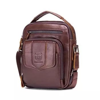 Мужская сумка через плечо из натуральной кожи, мужская сумка известного бренда, повседневная деловая сумка-мессенджер через плечо, мужская сумка bolsas, мужские сумки для мужчин One size чёрный