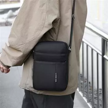 Мужская сумка через плечо из нейлоновой ткани для путешествий, Мужская сумка для ручной клади, Вертикальная сумка через плечо для молодых мужчин, Рюкзак оптом, Маленькая сумка для отдыха