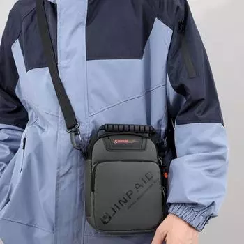 Мужская сумка через плечо, маленькая сумка на плечо, повседневная модная сумка для путешествий, сумка через плечо Premium Sense чёрный