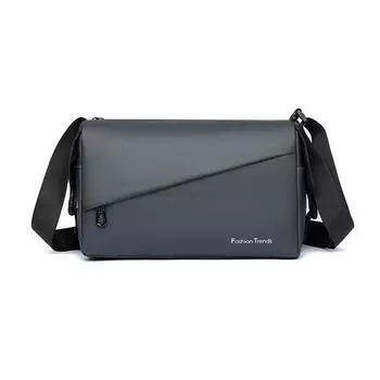 Мужская сумка через плечо Многофункциональная нагрудная сумка Сумка-мессенджер для спорта и поездок серый