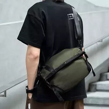 Мужская сумка через плечо, многофункциональная сумка на одно плечо, вместительная портативная сумка для выхода в свет, модная спортивная сумка для поездок на работу