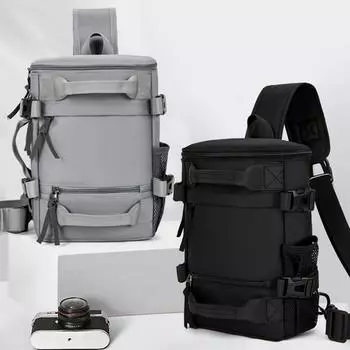 Мужская сумка через плечо, модная большая вместительная нагрудная сумка, молодежная сумка через плечо Machine Ability Work, персонализированный небольшой рюкзак чёрный