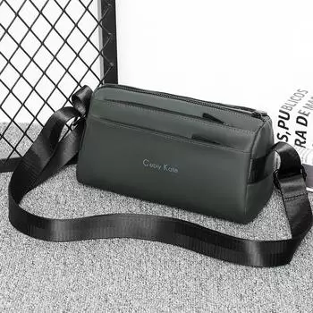 Мужская сумка через плечо Оксфордская маленькая сумка-мессенджер Мужская сумка через плечо Дорожная сумка серый