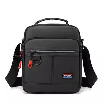 Мужская сумка через плечо, повседневный рюкзак, водонепроницаемая сумка из ткани Оксфорд, дорожная деловая сумка через плечо, маленькая сумка, холщовая мужская сумка