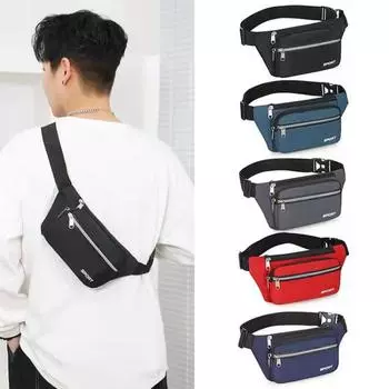 Мужская сумка через плечо, прочная нейлоновая сумка, винтажная мужская сумка для отдыха, сумка через плечо серый