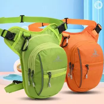 Мужская сумка через плечо с регулируемым ремнем, водонепроницаемая, с несколькими карманами, мягкая ткань, поясная сумка фиолетовый