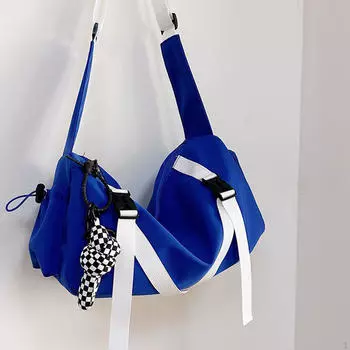 Мужская сумка через плечо, сумка через плечо, большая вместимость, дорожная сумка-тоут для летней работы Black