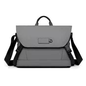 Мужская сумка через плечо, сумка-мессенджер на одно плечо, дорожный рюкзак, портативная деловая сумка чёрный