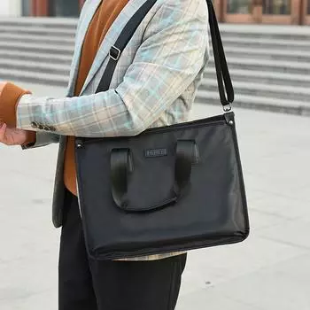 Мужская сумка, деловой портфель, многофункциональная сумка через плечо, сумка через плечо синий