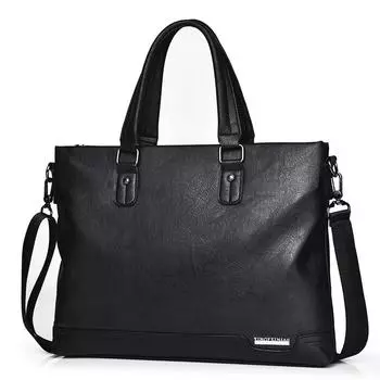 Мужская сумка для деловых документов, сумка для компьютера, большая вместимость, сумка для файлов формата А4, подарочная сумка для встреч