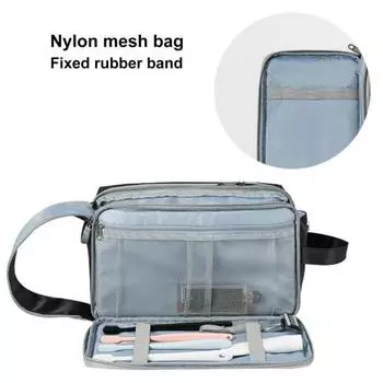 Мужская сумка для туалетных принадлежностей большой емкости, водонепроницаемая портативная ручка, полотенце, зубная щетка, бритва, лосьон, очищающее средство, органайзер, сумка для хранения, дорожные принадлежности темно-синий