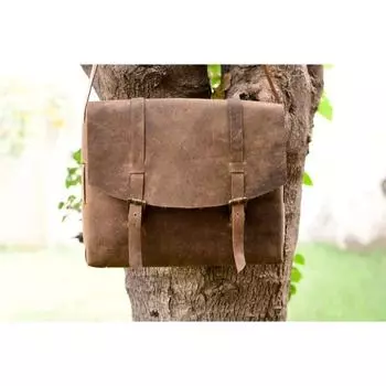 Мужская сумка из натуральной кожи, День отца, Подарок для него, Сумка из натуральной кожи, Мужская сумка, Мужская сумка через плечо, Мужские аксессуары