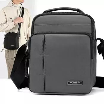 Мужская сумка, легкая, износостойкая, сумка через плечо Oxford армия зеленый