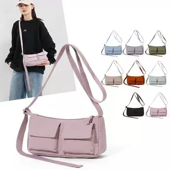 Мужская сумка-мессенджер Commuter, легкая сумка через плечо с несколькими карманами, женская сумка синий