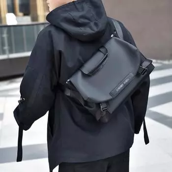 Мужская сумка-мессенджер Деловая мужская сумка чёрный