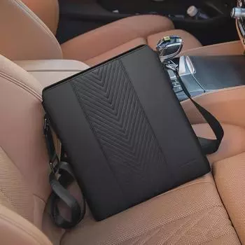 Мужская сумка-мессенджер King Paul из натуральной кожи, первый слой коровьей кожи, деловая и повседневная сумка через плечо чёрный