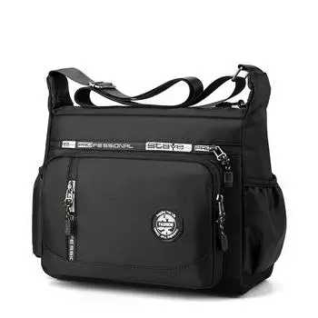 Мужская сумка-мессенджер, сумки через плечо, небольшая сумка на ремне для работы, водонепроницаемые нейлоновые сумки армия зеленый