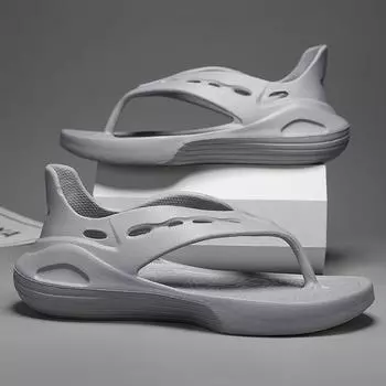 Мужская сумка на каблуке Шлепанцы Тапочки Для дома и отдыха Пляжные сандалии Модная повседневная обувь Мягкие шлепанцы Домашние тапочки Пляжная обувь 40-41 белый