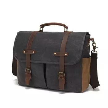 Мужская сумка, новая мужская сумка через плечо, коричневая большая сумка на одно плечо, большая вместительная портативная универсальная дорожная сумка One Size