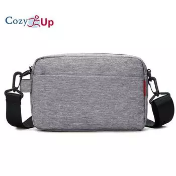 Мужская сумка почтальона, мини-машина, сумка через плечо, сумка через плечо для отдыха, летний спортивный рюкзак 26x5x16cm чёрный