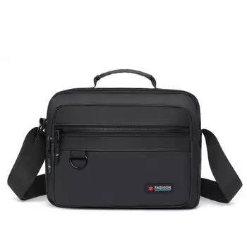 Мужская сумка Водоотталкивающая сумка через плечо Сумка через плечо чёрный