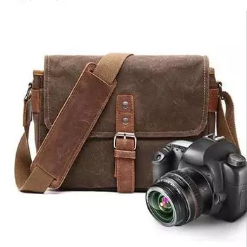 Мужская сумка, винтажная парусиновая сумка на плечо, сумка для фотосъемки с камерой, мужская сумка через плечо, деловая мужская сумка, маленькая сумка для тела, нагрудная сумка One Size