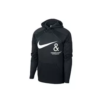 Мужская свитшот с капюшоном и двойной молнией Nike X Undercover, черный CD7525-010 XS