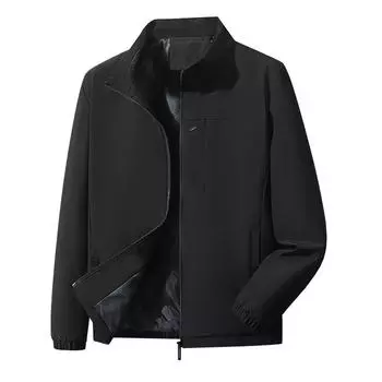 Мужская свободная и универсальная куртка свободного покроя с воротником-стойкой, мужская верхняя одежда XXXXXL