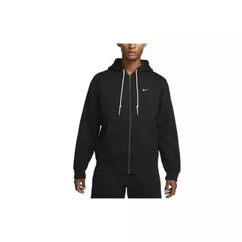 Мужская свободная куртка с капюшоном и простым логотипом Nike Solo Swoosh, черная DR0403-010 L