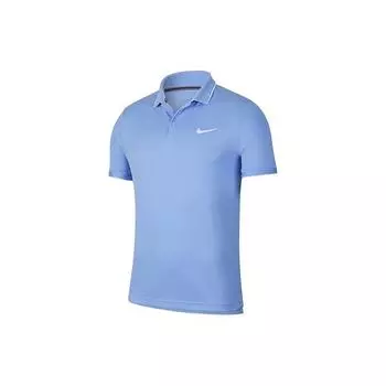 Мужская теннисная рубашка-поло Nike Court Dri-FIT Pique, синяя 939138-478 XL