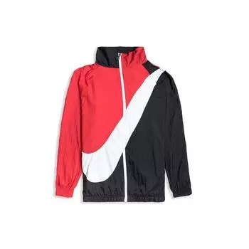 Мужская тканая куртка-галочка с большим логотипом Nike BV3685-010