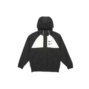 Мужская тканая куртка Nike Windrunner, черная, черная DD1089-011 L